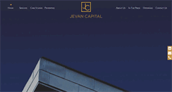 Desktop Screenshot of jevancapital.com